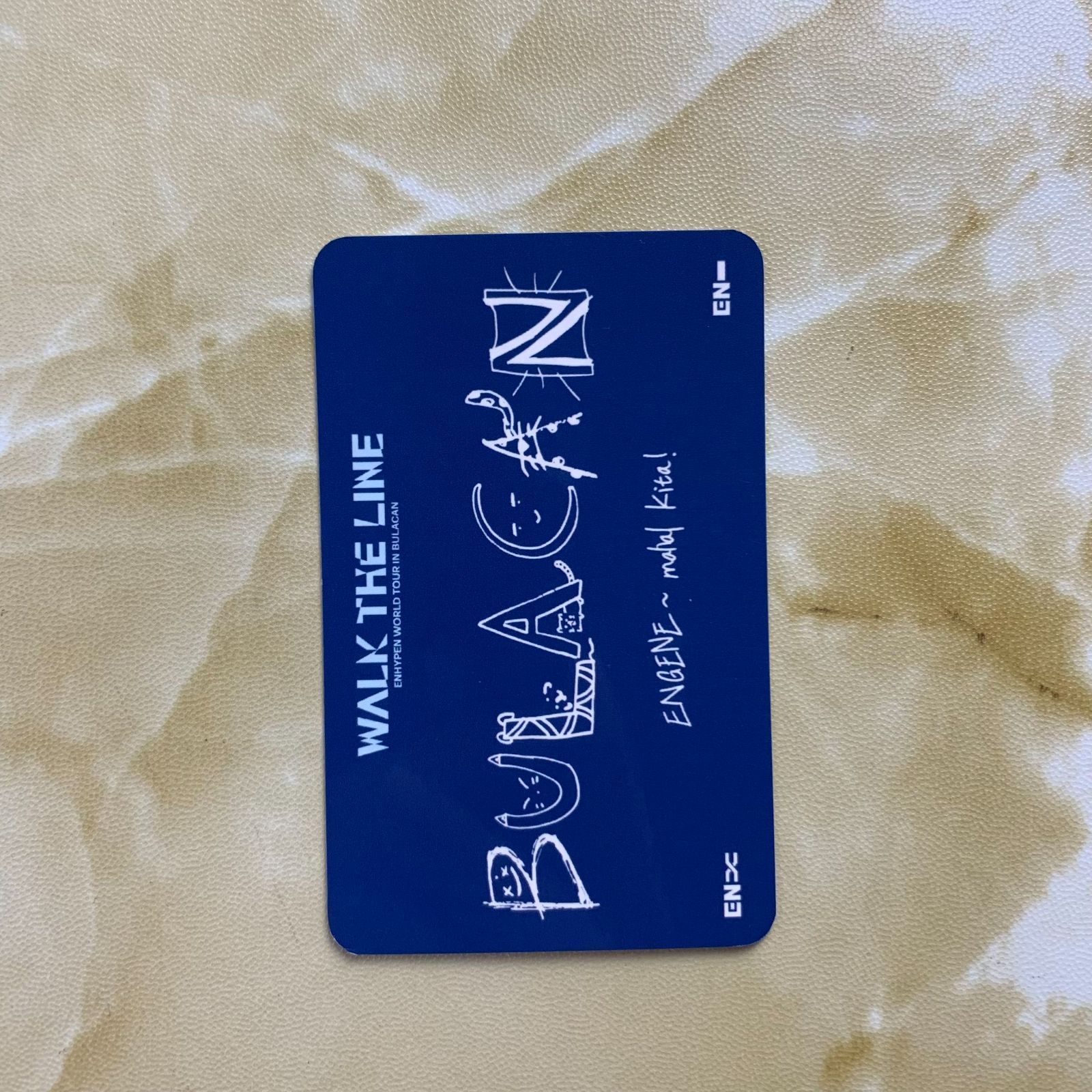 ENHYPEN WLAKTHELINE zone Bulacan FC ブラカン フィリピン ニキ トレカ