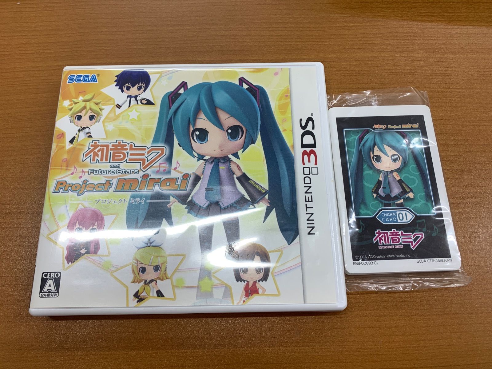 3ds カセット 初音ミクのARカード付き♪ まとめ売り 初音ミク Project mirai プロジェクトミライ 1 2 まとめ AR