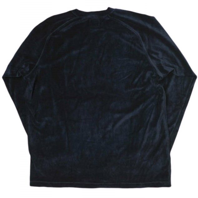 Needles ニードルス 日本製 VELOUR L/S TEE ベロアロングスリーブTシャツ FK224 S NAVY プルオーバー トップス g16250