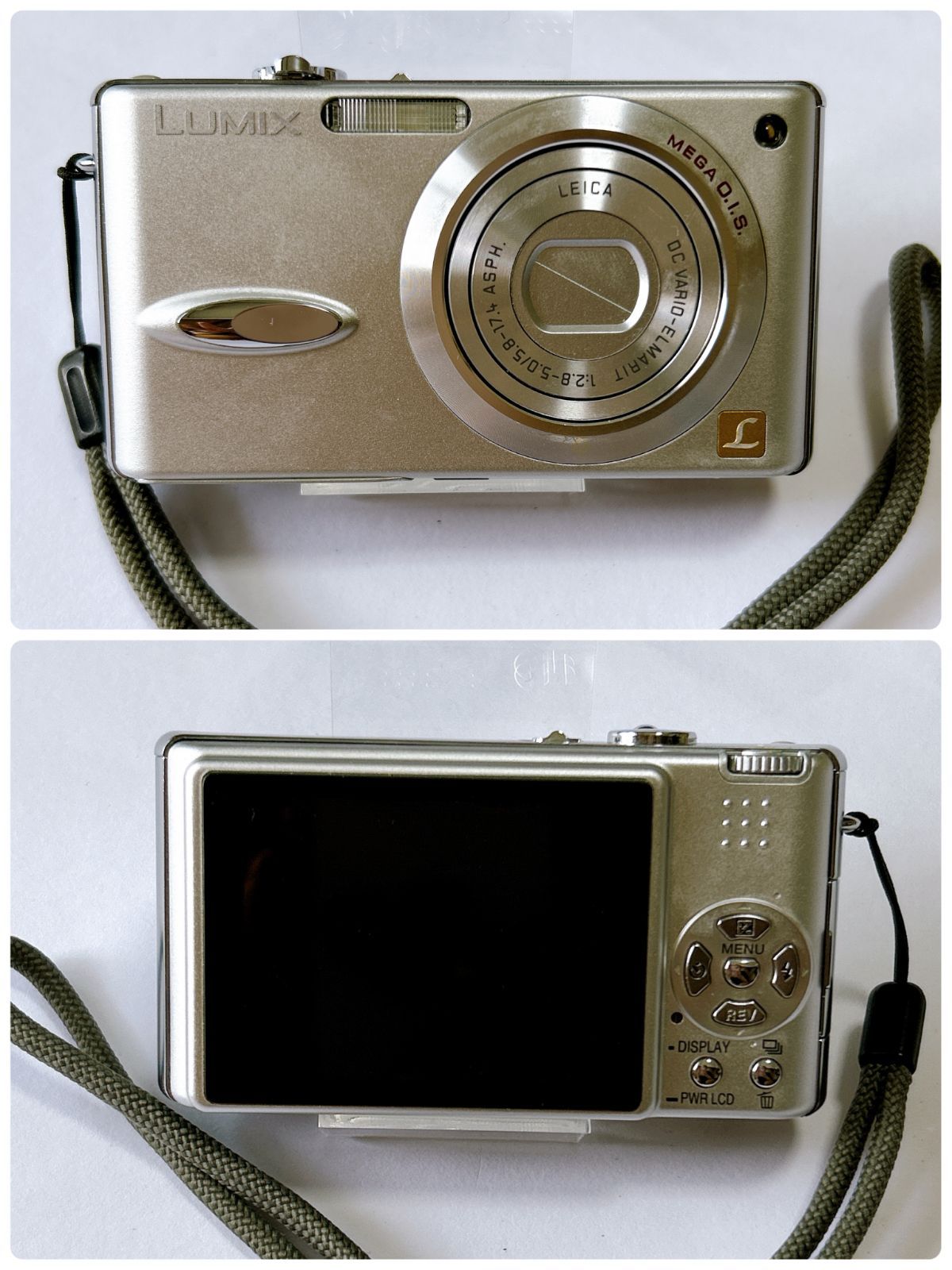 パナソニック LUMIX DMC-FX8 シルバー デジカメ 動作未確認 訳あり品