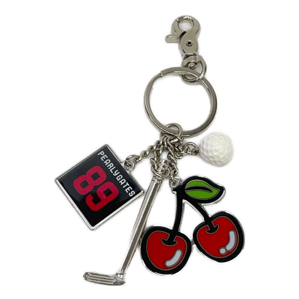 パーリーゲイツ　PEARLY GATES キーホルダー　ロゴたチャーム 中古 パーリーゲイツ PEARLY GATES ゴルフアクセサリー フリー