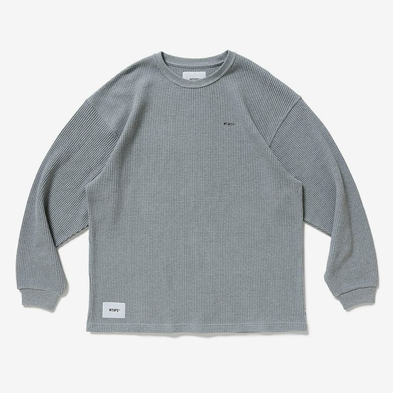 → ＜WTAPS＞WAFFLE / LS / COTTON. LOOSE SIGN 222ATDT-CSM15 - メルカリ