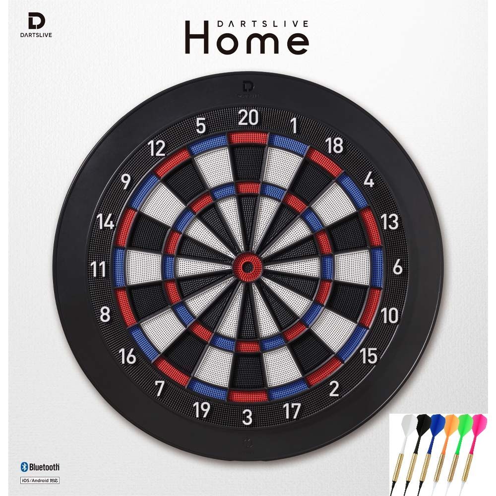 ☆DARTSLIVE Home + 練習用バレル (BarLip)6本セット ( ダーツライブホーム 家庭用ダーツボード ) - メルカリ