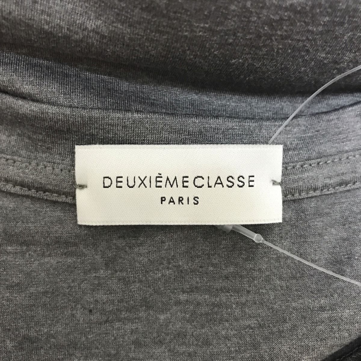 DEUXIEME CLASSE(ドゥーズィエム) 半袖Tシャツ レディース - グレー クルーネック