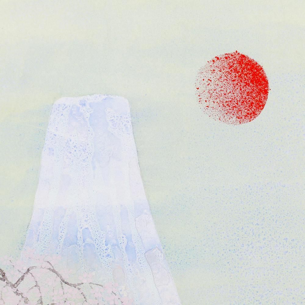 山岸俊治、【雪晨流水】、希少な額装用画集より、新品額装付 山岸俊治、【白い季節】、希少な額装用画集より、新品額装付