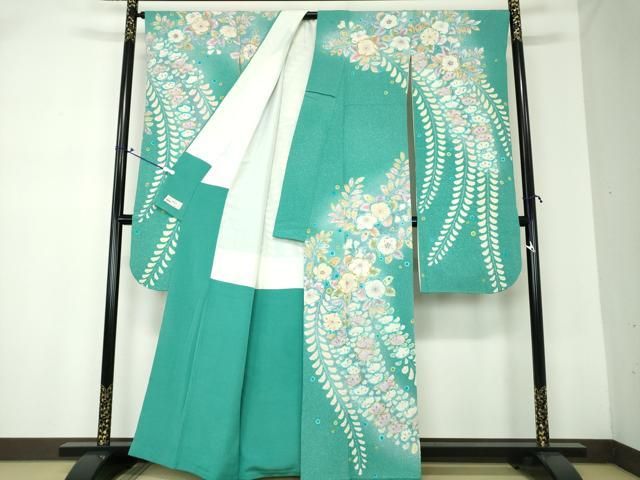平和屋着物○豪華振袖 絞り 辻が花 暈し染め やまと誂製 正絹
