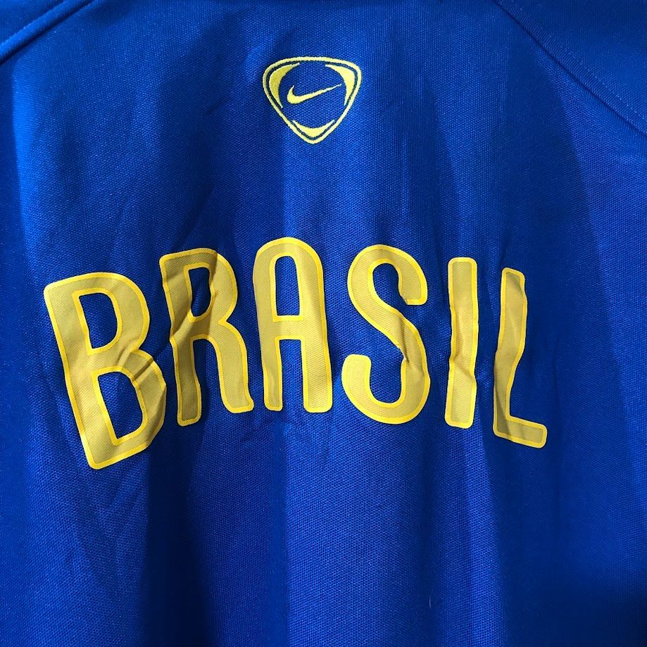 NIKE ブラジル代表　トラックジャケット　トレーニングウェア NIKE - ナイキトラックジャケット ブラジル代表 サッカー