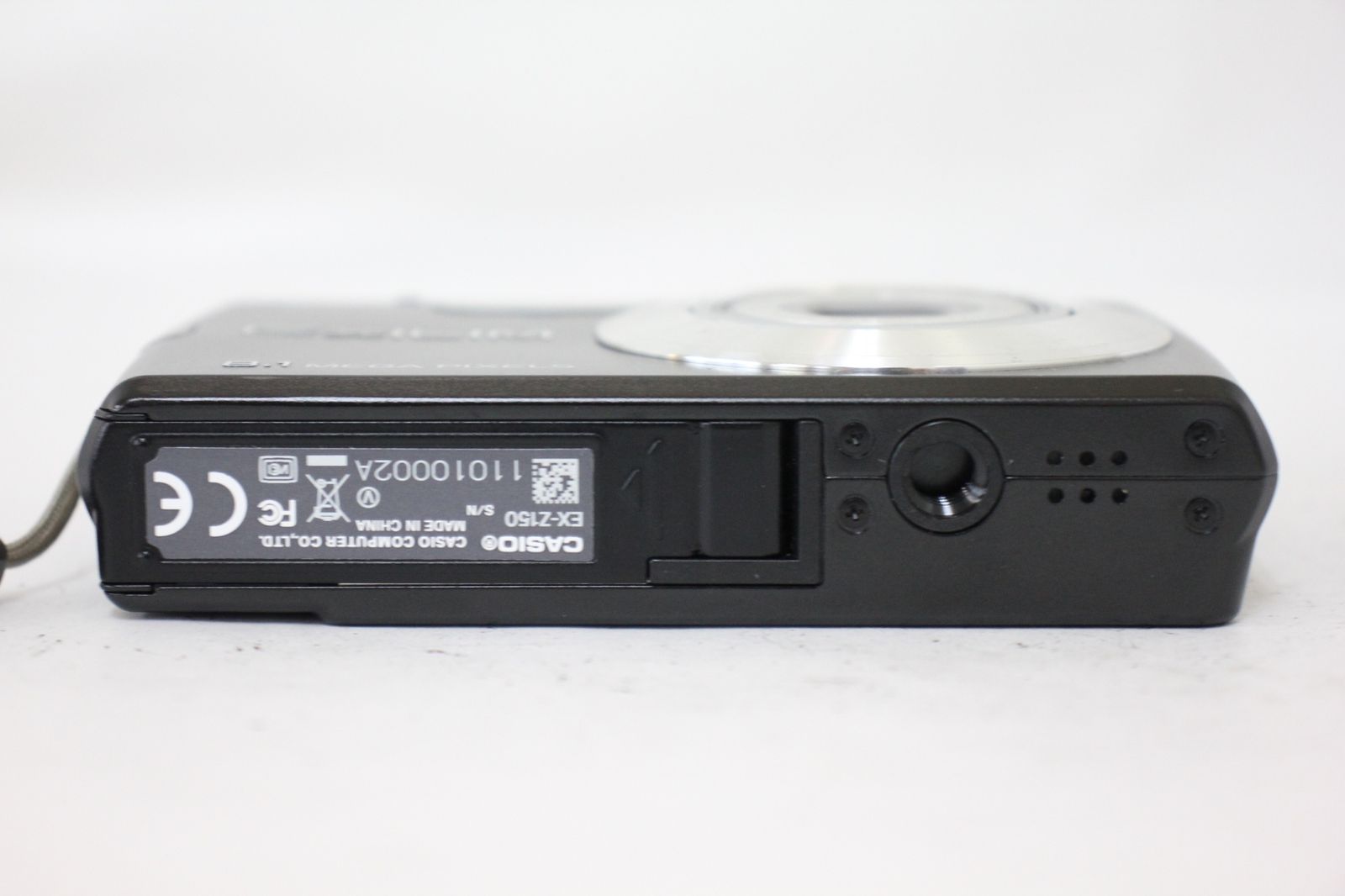返品保証】 カシオ Casio Exilim EX-Z150 ブラック 4x バッテリー付き 