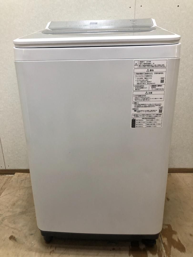 美品 パナソニック 全自動洗濯機 NA-FA100H7-N 250324-7
