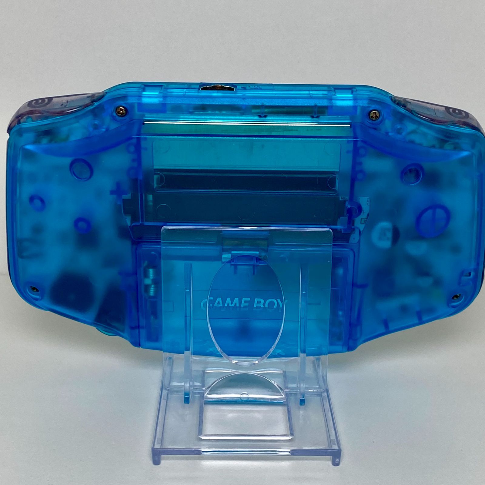 ゲームボーイアドバンス - ゲームボーイアドバンス GBA 本体 バックライトカスタム クリアブルー Amazon | ゲームボーイアドバンス 本体 IPS V3 バックライト液晶