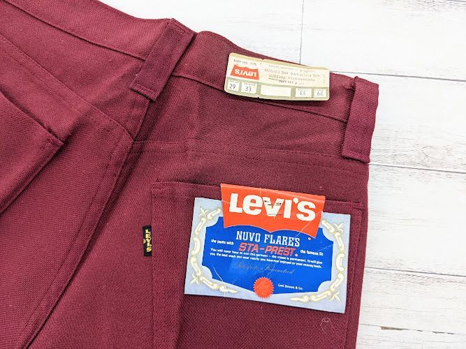 W29 美品 デッドストック Levi's STA-PREST リーバイス スタプレ 646 