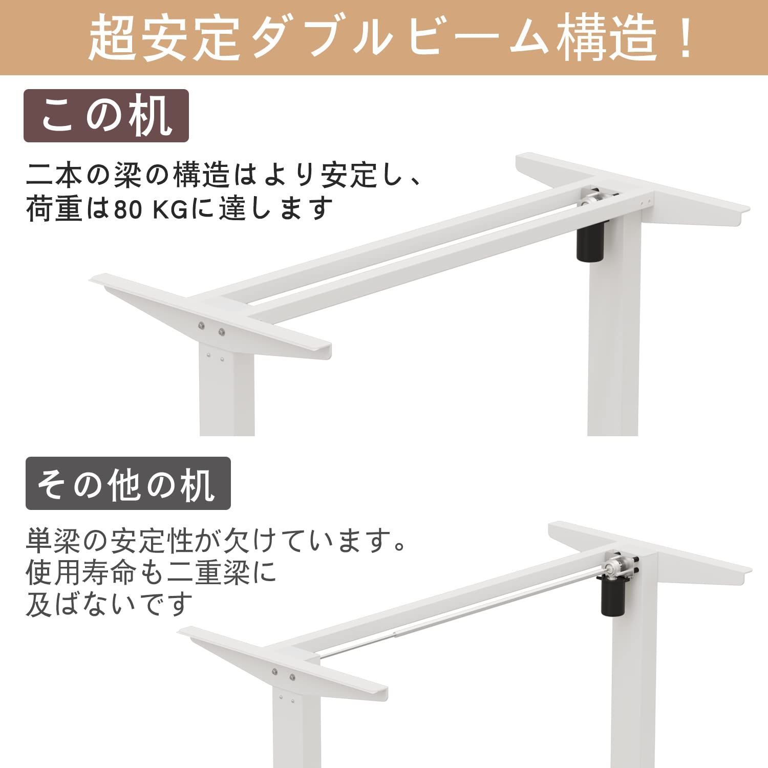 デスク パソコンラック