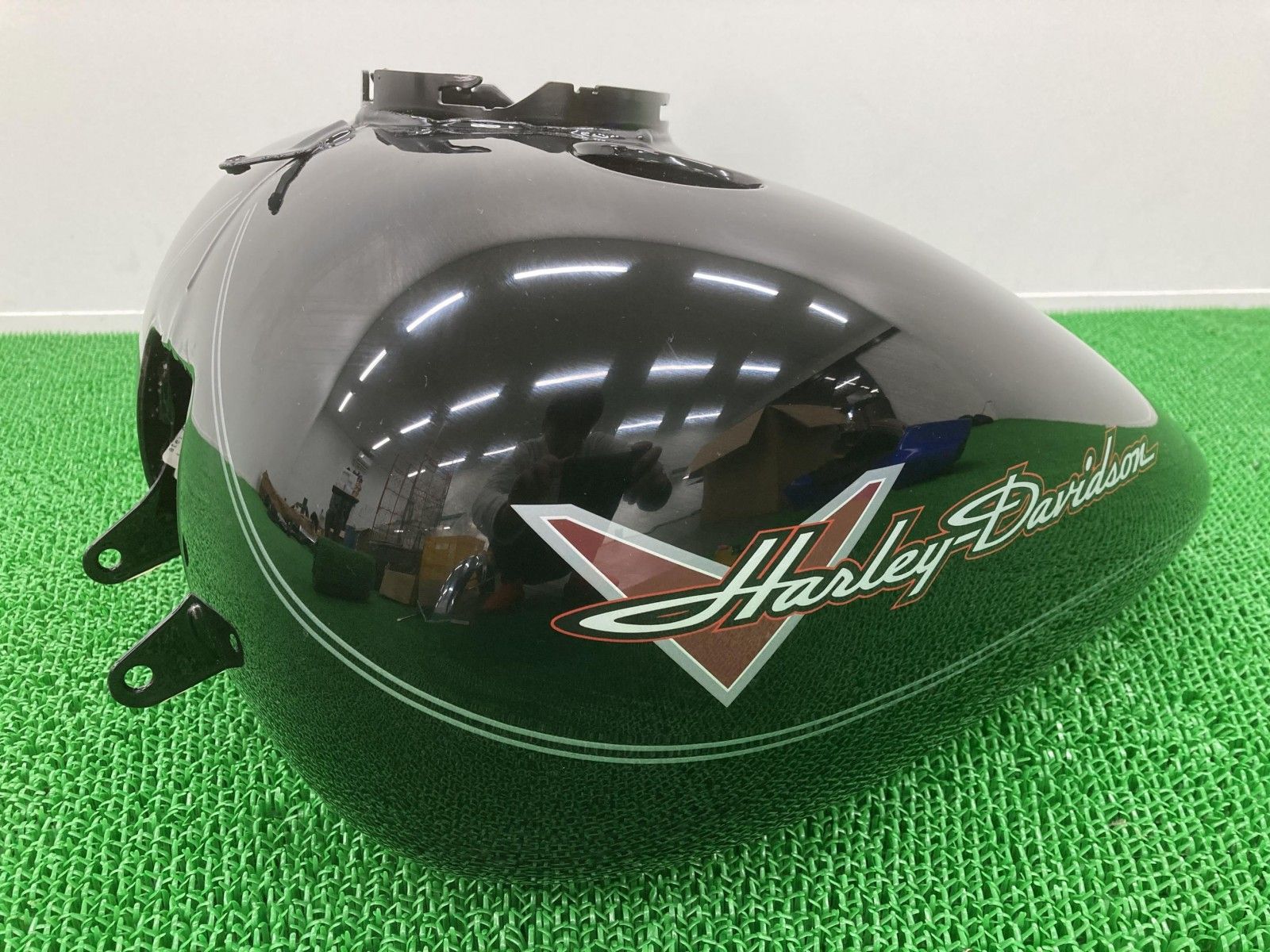 FLHR1580 タンク 黒 ハーレー 純正 中古 バイク 部品 11年モデル TC96 