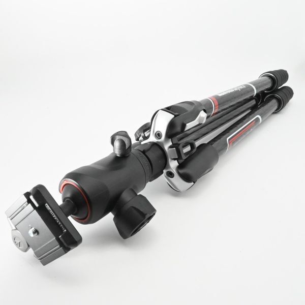 ■ほぼ新品■ ヴァイテックイメージング Manfrotto 三脚 BefreeGT カーボン 4段 自由雲台 　MKBFRTC4GT-BH