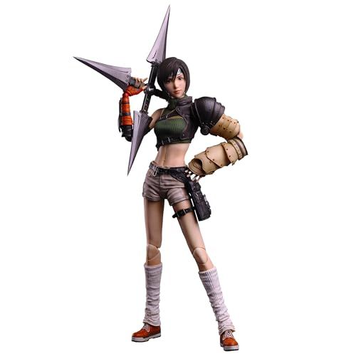 SALE，安い ファイナルファンタジーⅦリバース プレイアーツ改 ユフィ・キサラギ Ver.2 PVC製 塗装済み可動フィギュア その他