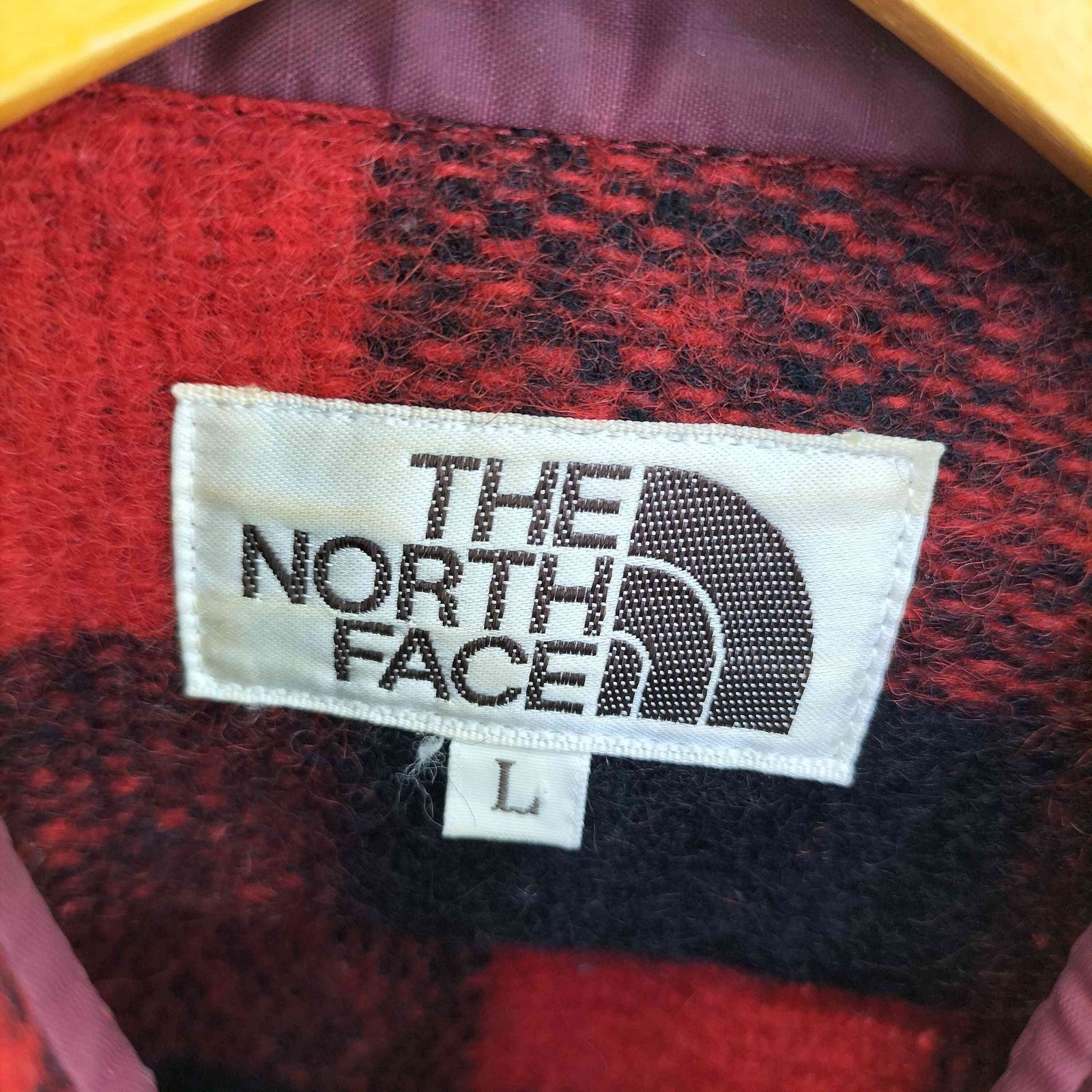 ザノースフェイス THE NORTH FACE バッファローチェック ウール シャツ メンズ import：L 