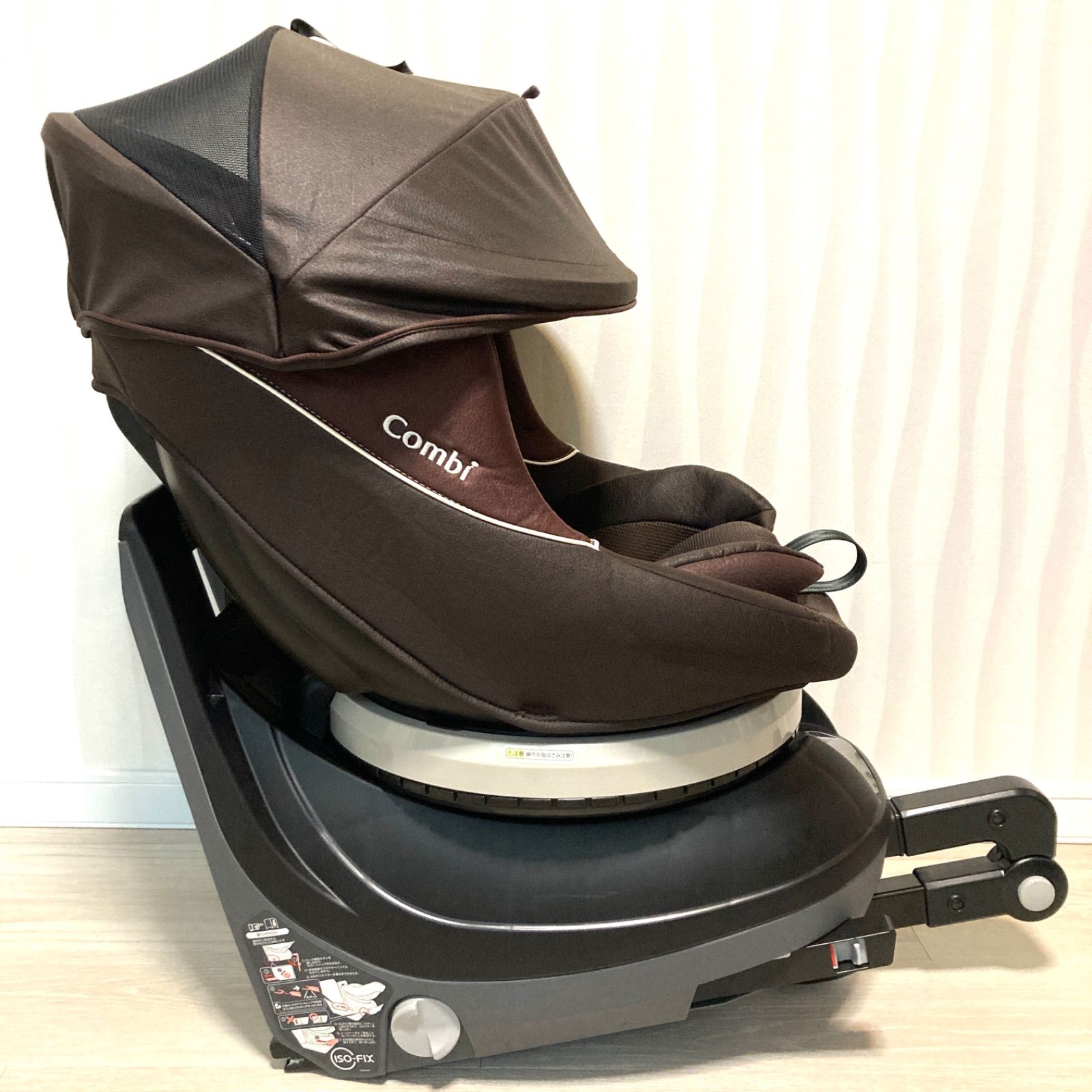 combi コンビ　ISOFIX チャイルドシート CG-CIG 回転式　説明書