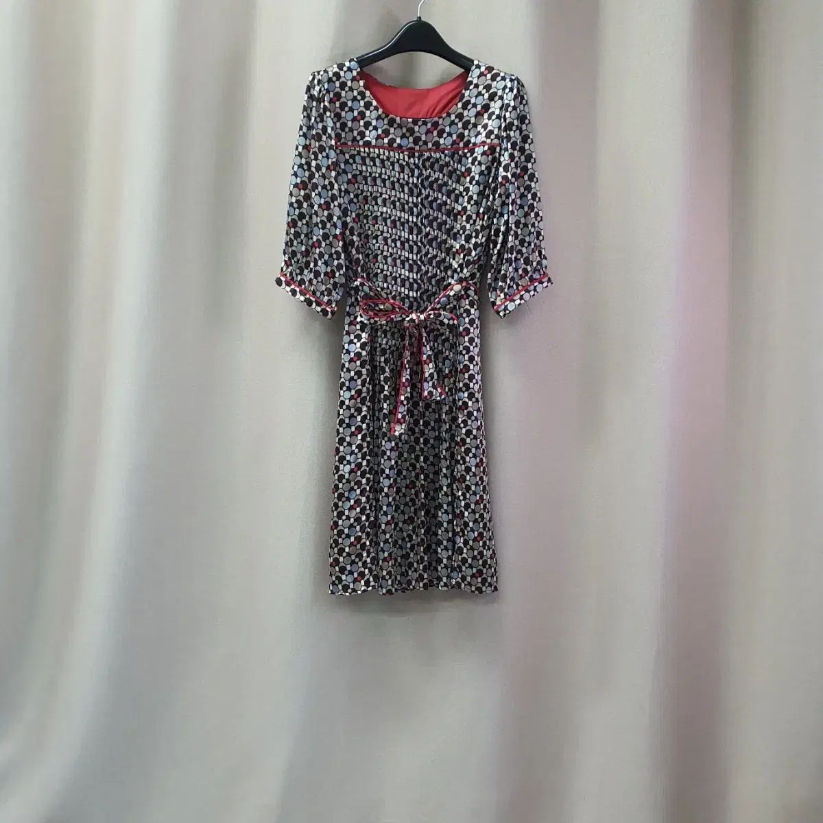 DKNYロングワンピース ダナキャランニューヨークDKNY ストレッチ