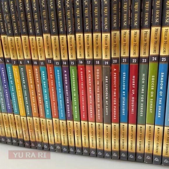 新品　Magic Tree House2 英語絵本27冊　音源おまけ付 即発送 The Magic Tree House 第二シリーズ 音源付き 27册 英語 洋書#602