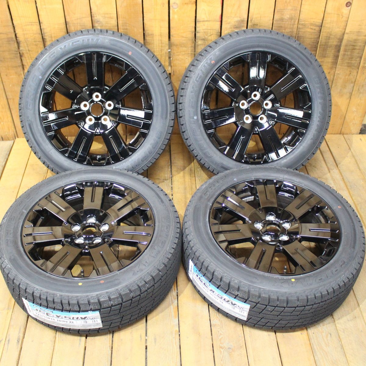 (愛知発) 純正 タイヤ・ホイールセット デリカd5 シャモニー 18インチ MITSUBISHI デリカD5 シャモニー 純正 18インチ ブラック 2025年製造