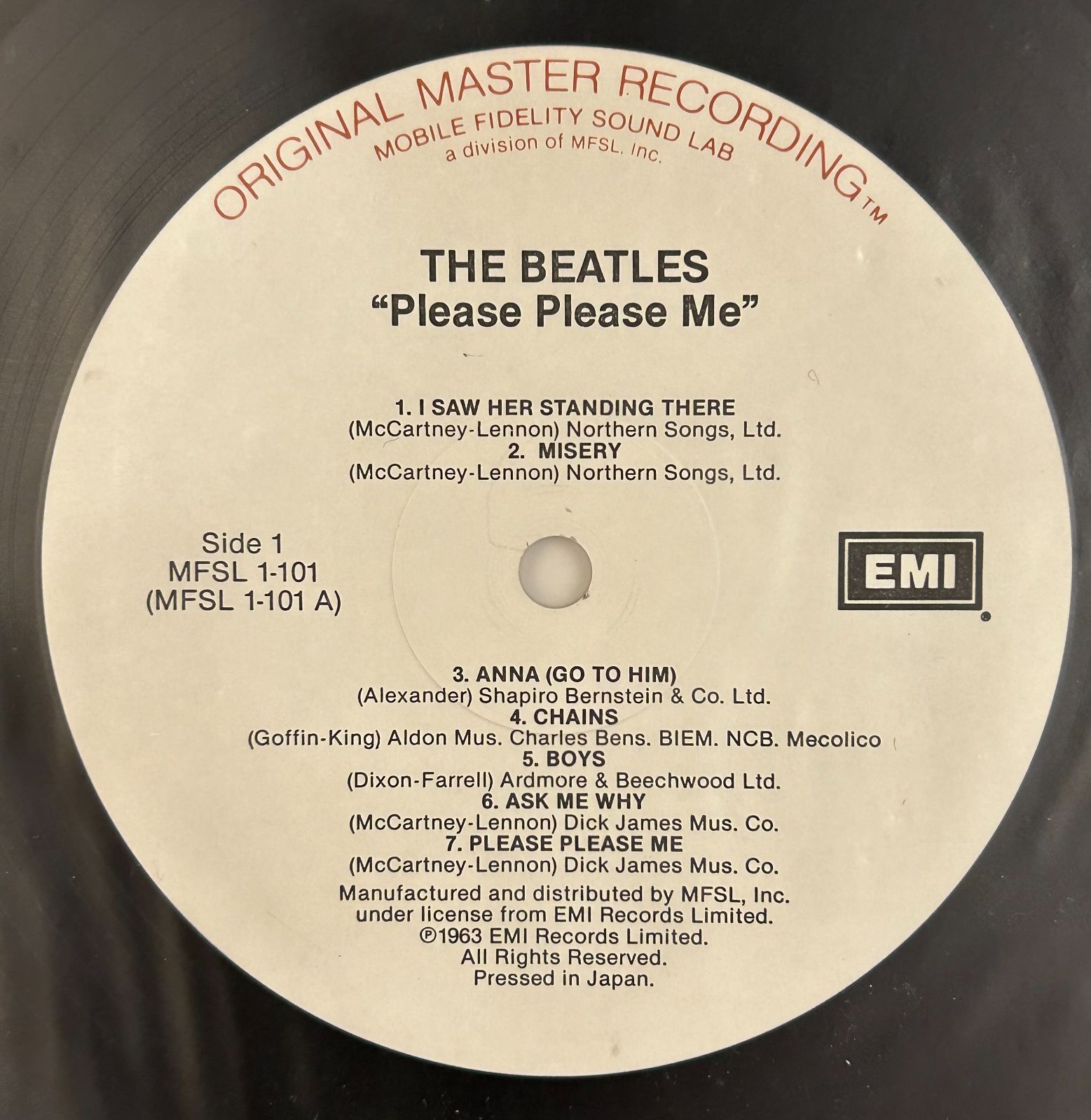 人気のモービル盤！盤美品！】The Beatles 「Please Please Me」 ビートルズ Mobile Fidelity モービル・ フィデリティ - メルカリ