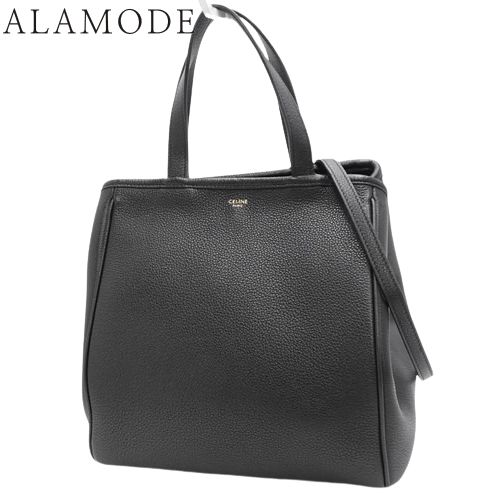 CELINE(セリーヌ) スモール フォールド カバ ハンドバッグ 2WAY ショルダー トート 肩掛け レザー ブラック黒 ゴールド金具  194073 レディース 40802090126【中古】【アラモード】 - メルカリ