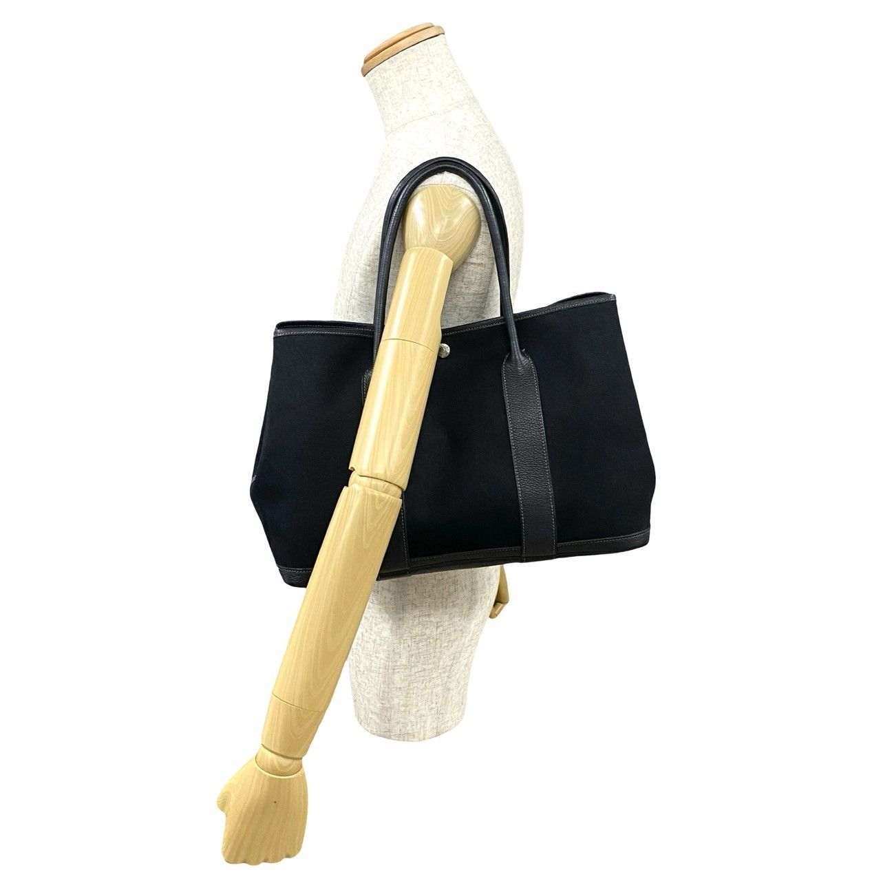 極 美品 HERMES エルメス ガーデンパーティ PM トワルオフィシエ  