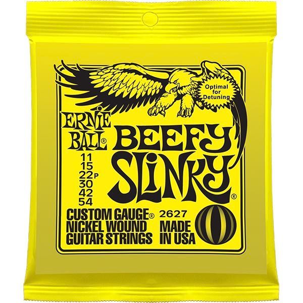 ERNIE BALL 2627 エレキ弦 Beefy Slinky ダウンチューニングに最適 10セット