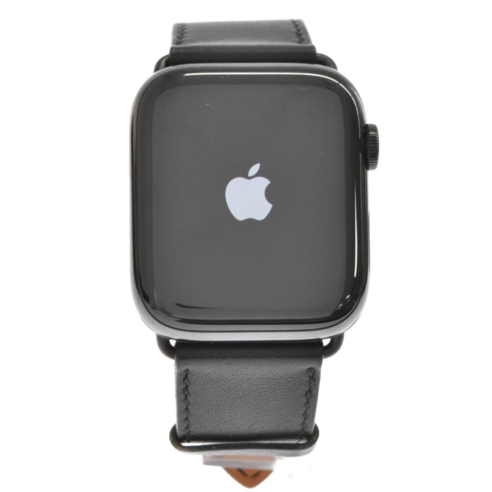 Apple Watch Hermes Series 5 44mm 黒 極美品】 アップル Apple Watch Hermes Series 5 44mm 黒 極美品】 アップル