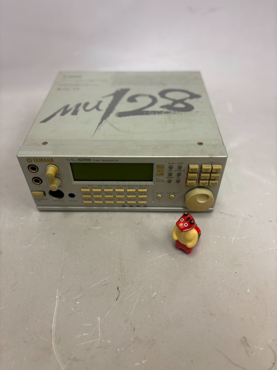 YAMAHA MU128 Tone Generator 動作品 本体のみ 音源モジュール シンセサイザー ヤマハ MUシリーズ z-2316