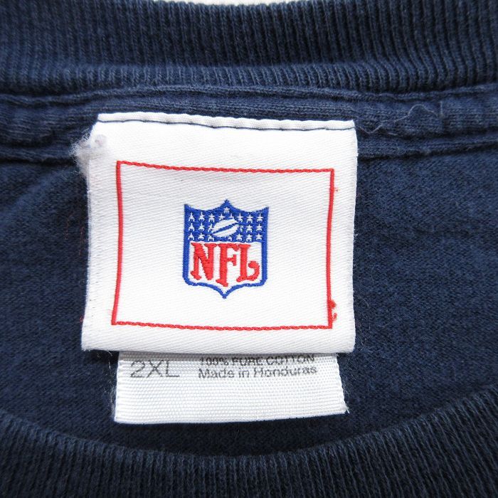 XL/古着 長袖 ビンテージ Tシャツ メンズ 00s NFL ニュー
