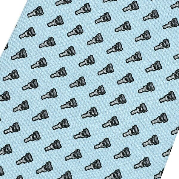 新品 ダンヒル dunhill ネクタイ ロック ペールブルー - メルカリ 