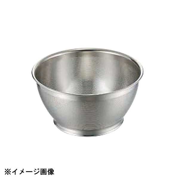 三宝産業 UK 18-8パンチング米揚ザル 27.5cm 037125