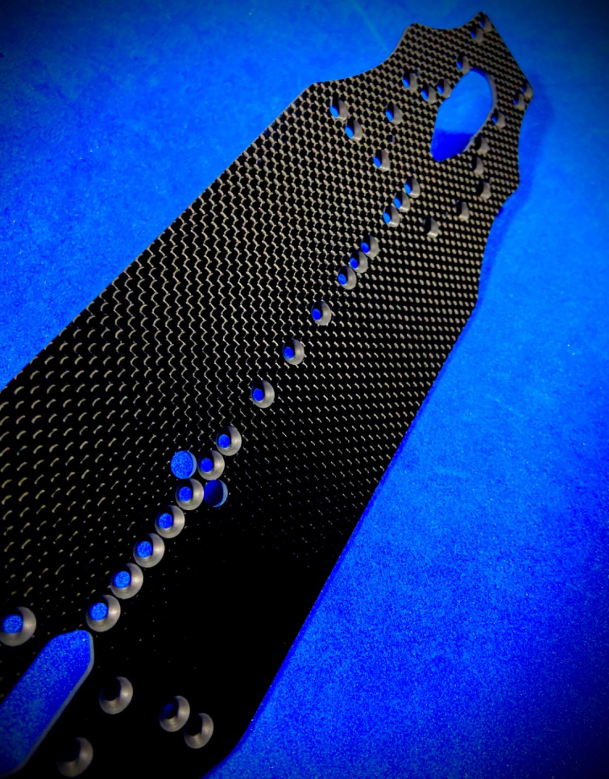 YOKOMO ヨコモ　BD-9 用　メインシャーシ　オリジナル　蕨山Carbon YOKOMO ヨコモ BD-9 用 メインシャーシ オリジナル 蕨山Carbon