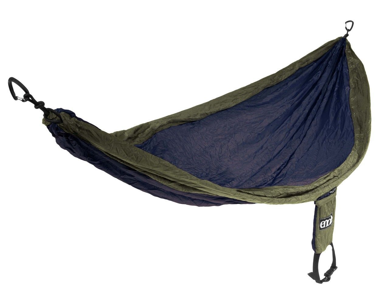 ★有名ブランド eno Eagle Nest Outfitters SingleNest Hammock イーノ シングルネスト ハンモック ネイビー/オリーブ 1人用ハンモック 優良ブランド 高級品 耐荷重180kg