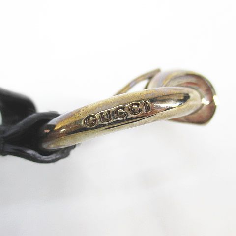 GUCCI グッチ　レディース　レザー　ベルト　大型ゴールド金具 GUCCI グッチ オールドグッチ ヴィンテージ レザー ゴールド金具