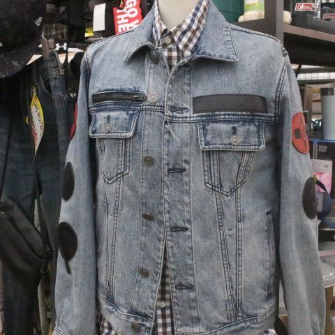 未使用 コーチ ナルト コラボ ジャケット ジージャン Gジャン XS COACH