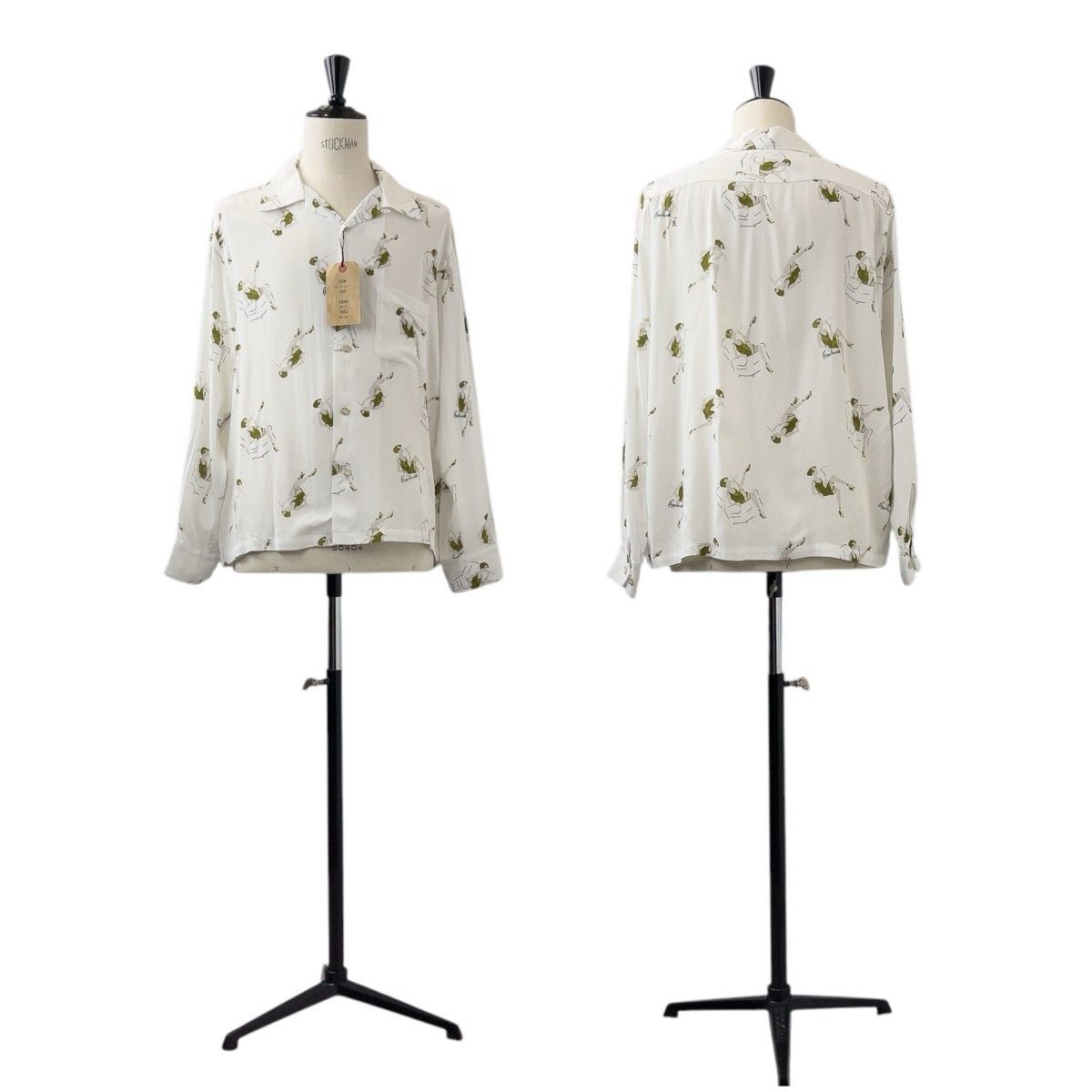 gladhand◇gangsterville◇アロハシャツ◇氏L◇初期 新品 未使用 GANGSTERVILLE ギャングスタービル GLAD HAND