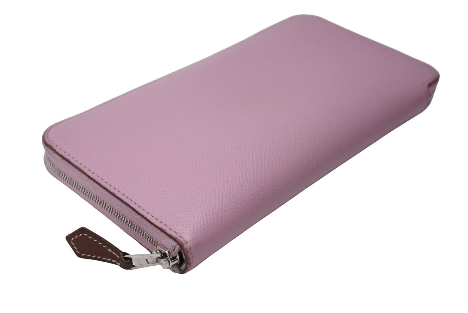 HERMES エルメス アザップロング シルクイン X刻印 モーヴシルベストル