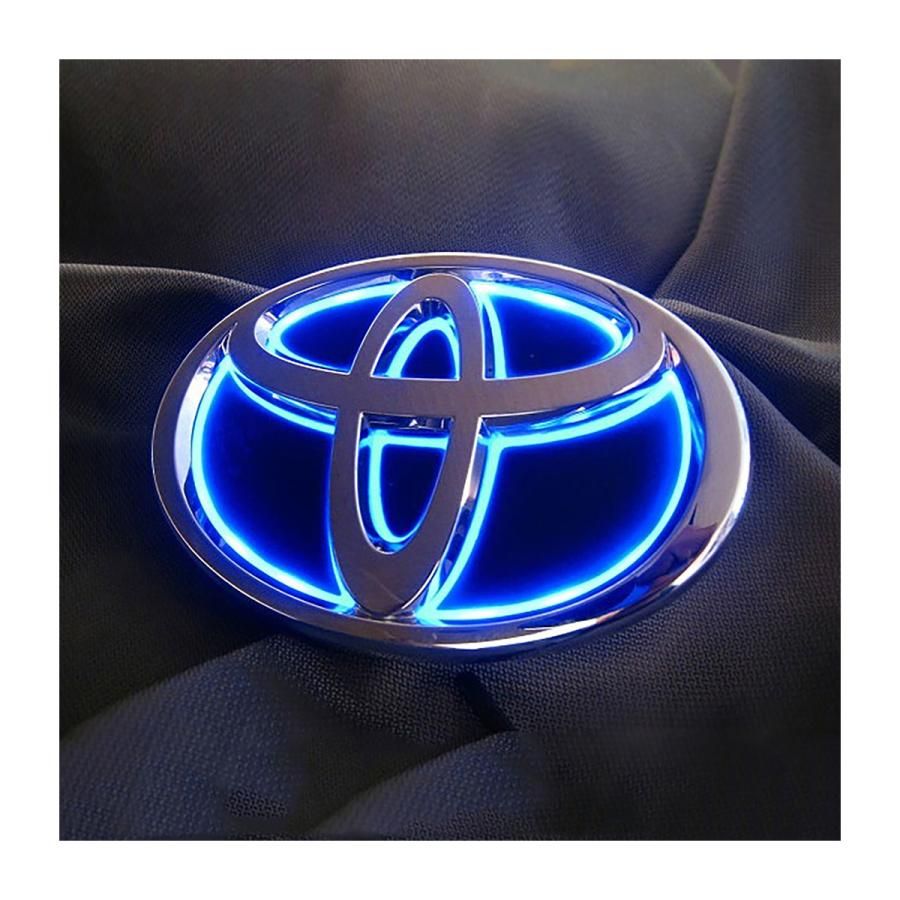 開封済 ♥品 Junack ジュナック LEDトランスエンブレム ブルー LTEーT7S