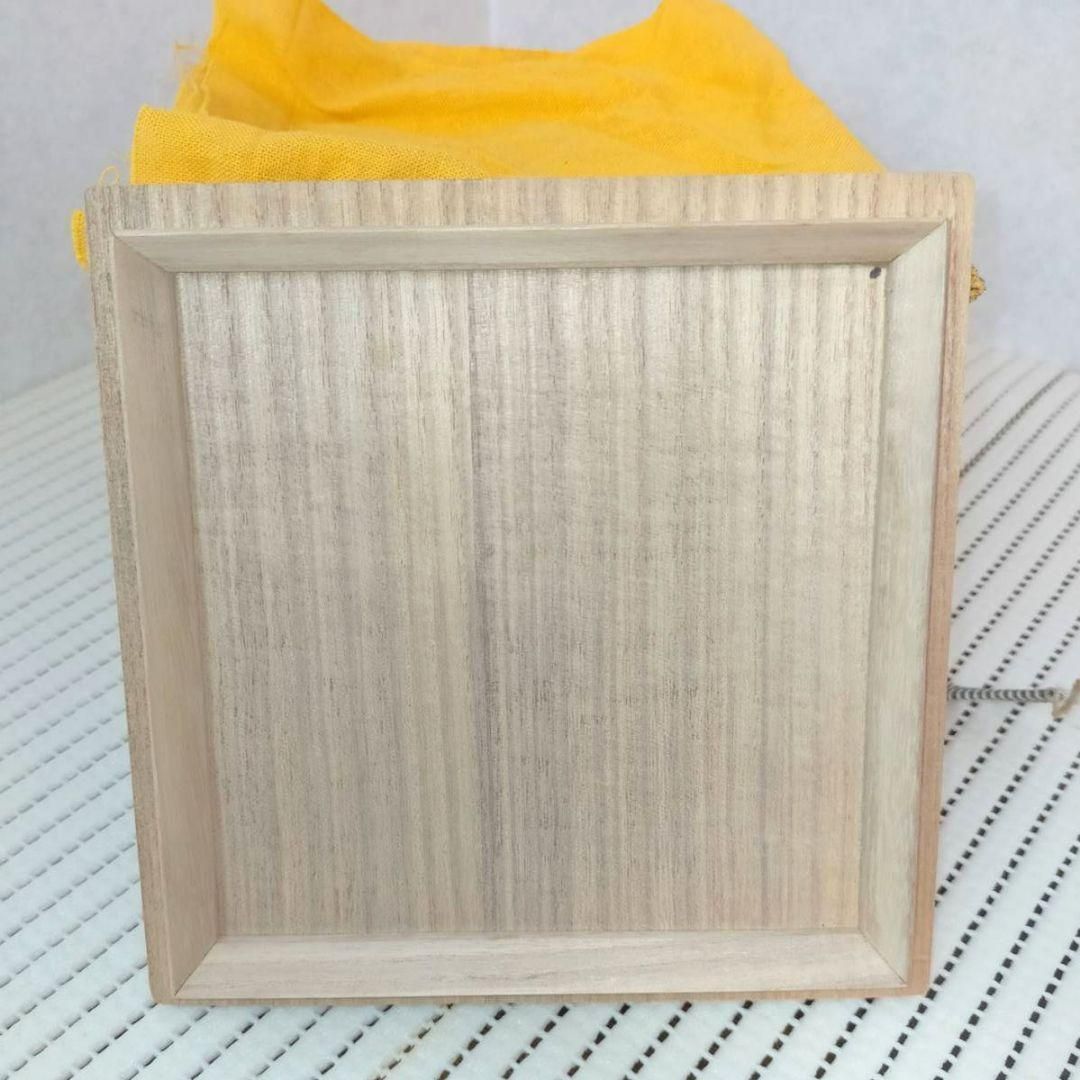 李朝 ひび焼 堅手茶碗 箱付 直径11.5㎝ タルチ 東な6-1228☆2F 李朝 堅