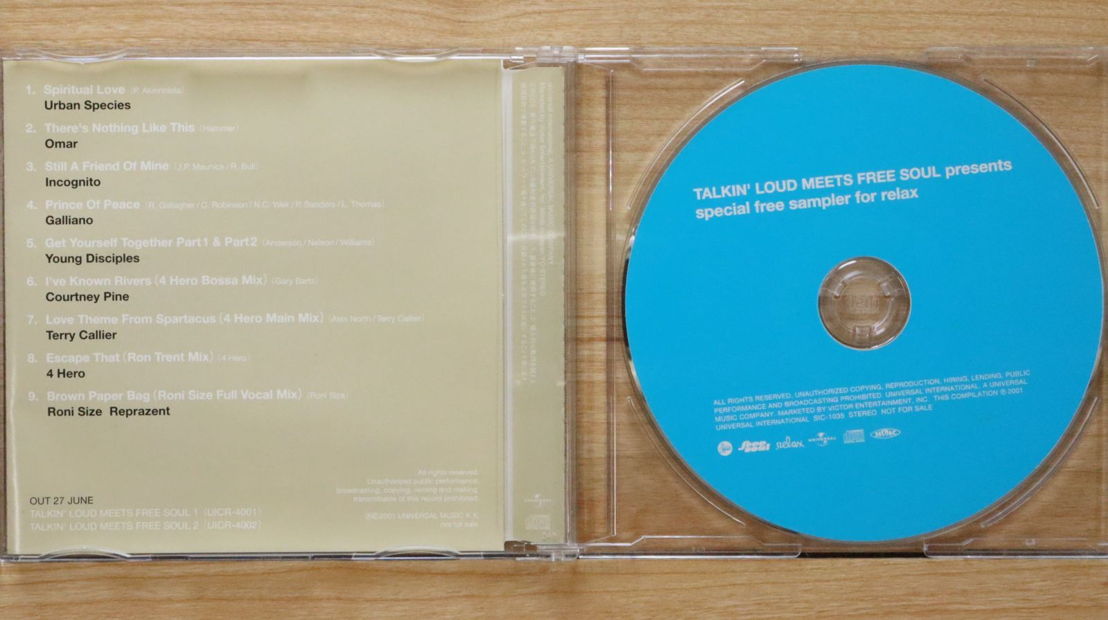 中古CD☆その他CD/□ TALKIN' LOUD MEETS FREE SOUL presents