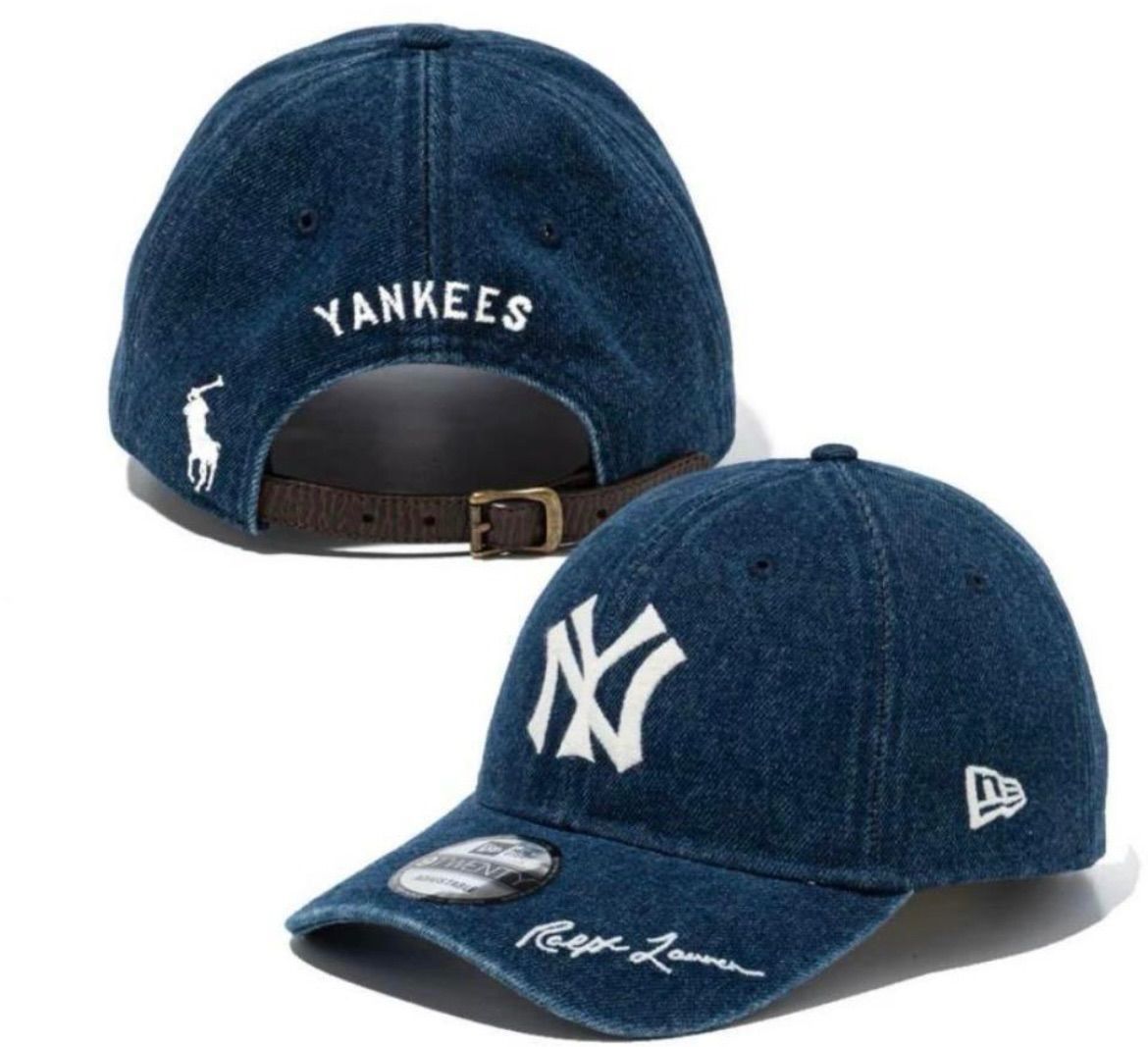 ニューエラ ラルフローレン 9TWENTY ヤンキース デニム 新品未使用 9TWENTY POLO RALPH LAUREN ポロ ラルフ ローレン クーパーズタウン
