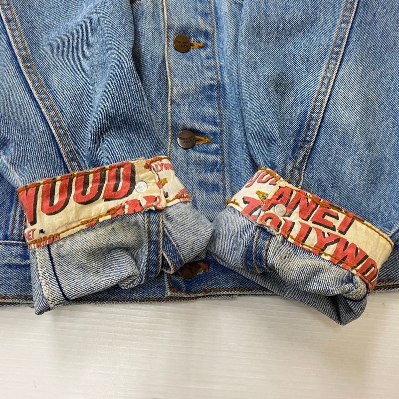 90s PLANET HOLLYWOOD ジャッケット 中古品】 PLANET HOLLYWOOD プラネットハリウッド 90's DENIM