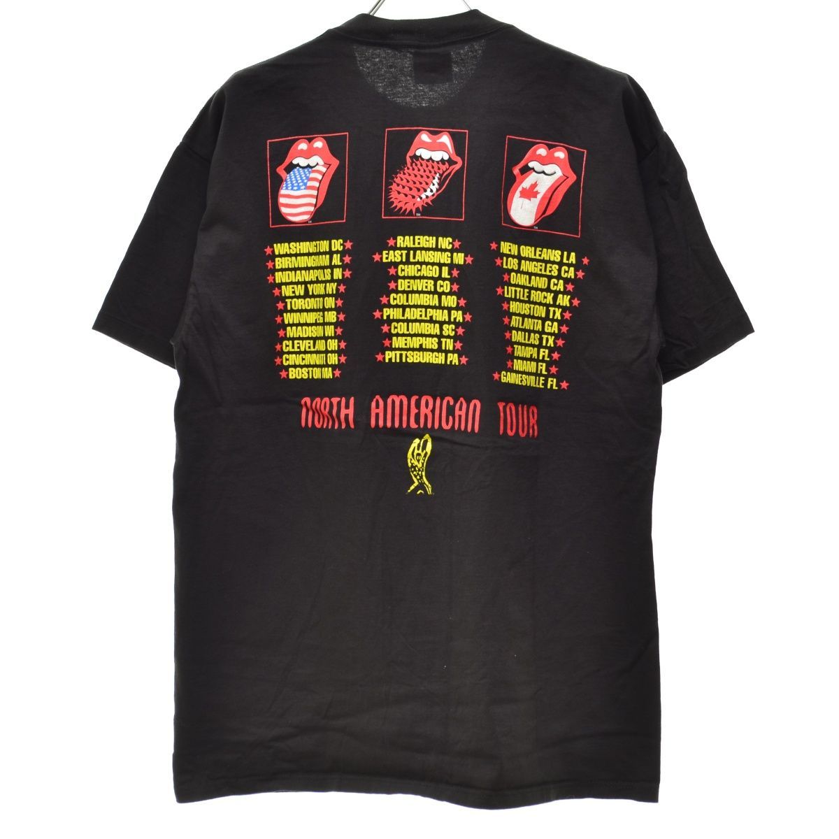 VINTAGE】90s BROCKUMボディ THE ROLLING STONES NORTH AMERICAN TOUR 