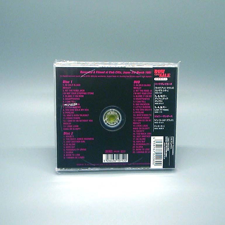 未開封新品】ライヴ・イン・ジャパン 1991 (2CD+DVD) ジョニー