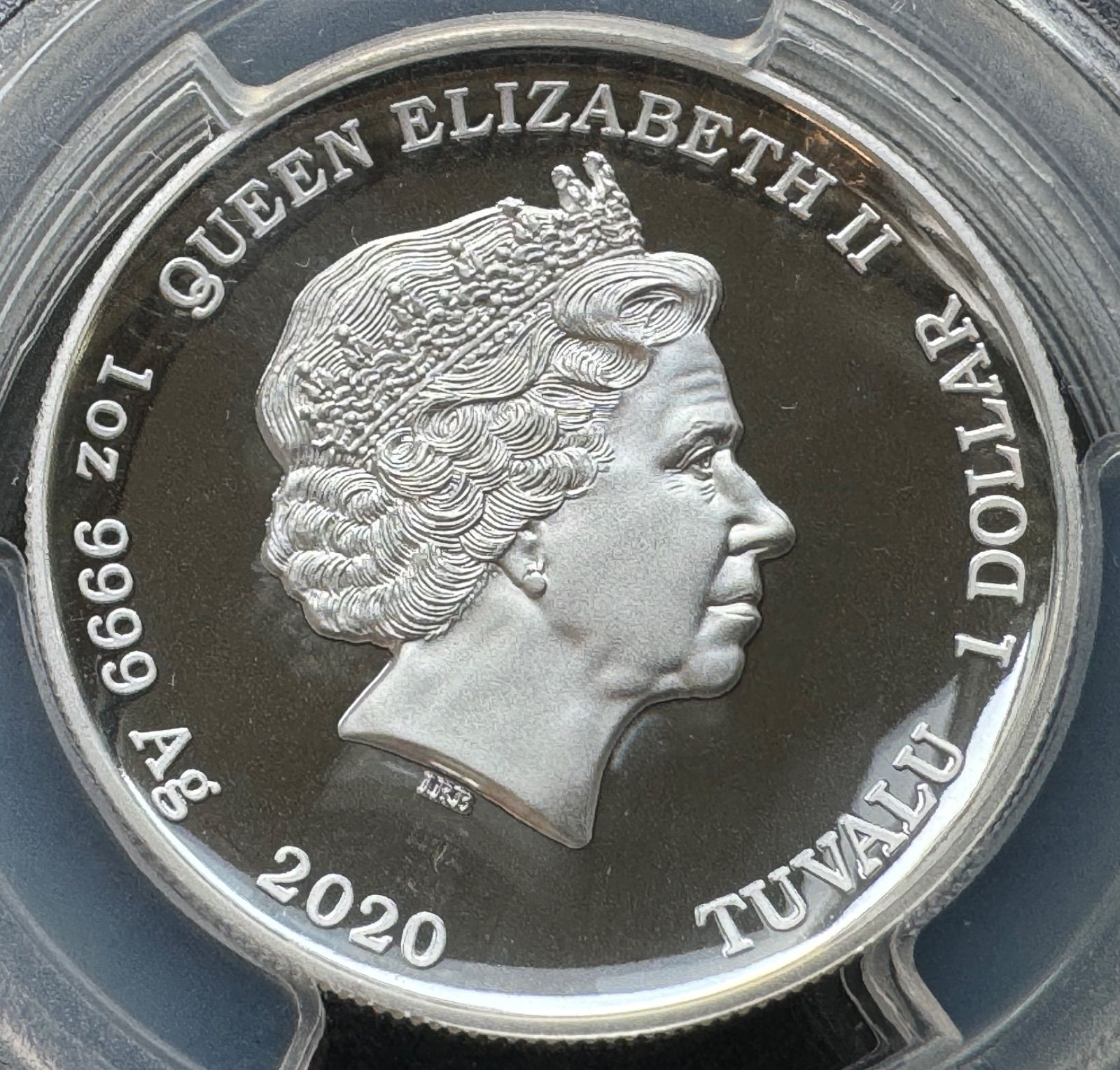 2020年 ジェームスボンド 007 1oz 銀貨PCGS 鑑定済み最高グレード