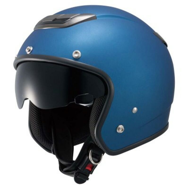 メーカー正規品 新品 南海部品 ZEUS NAZ-201 ジェットヘルメット MT.BR FREE マットブルー NAZ201MBR フリーサイズ