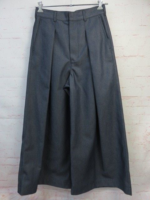 【中古】VOAAOV ｳﾞｫｱｰﾌﾞ ﾊﾟﾝﾂ UNCHANGED DENIM Tuck Wide Pants VOPT-L14 ﾌﾞﾙｰ系 1 991800482