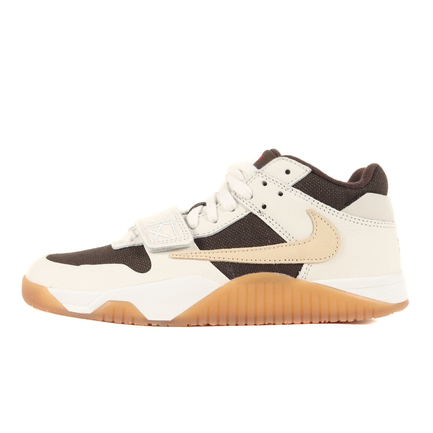NIKE ナイキ サイズ:25.5cm TRAVIS SCOTT JUMPMAN JACK TR SAIL (FZ8117-100) セイル モスリン US7.5 ローカット スニーカー シューズ【メンズ】